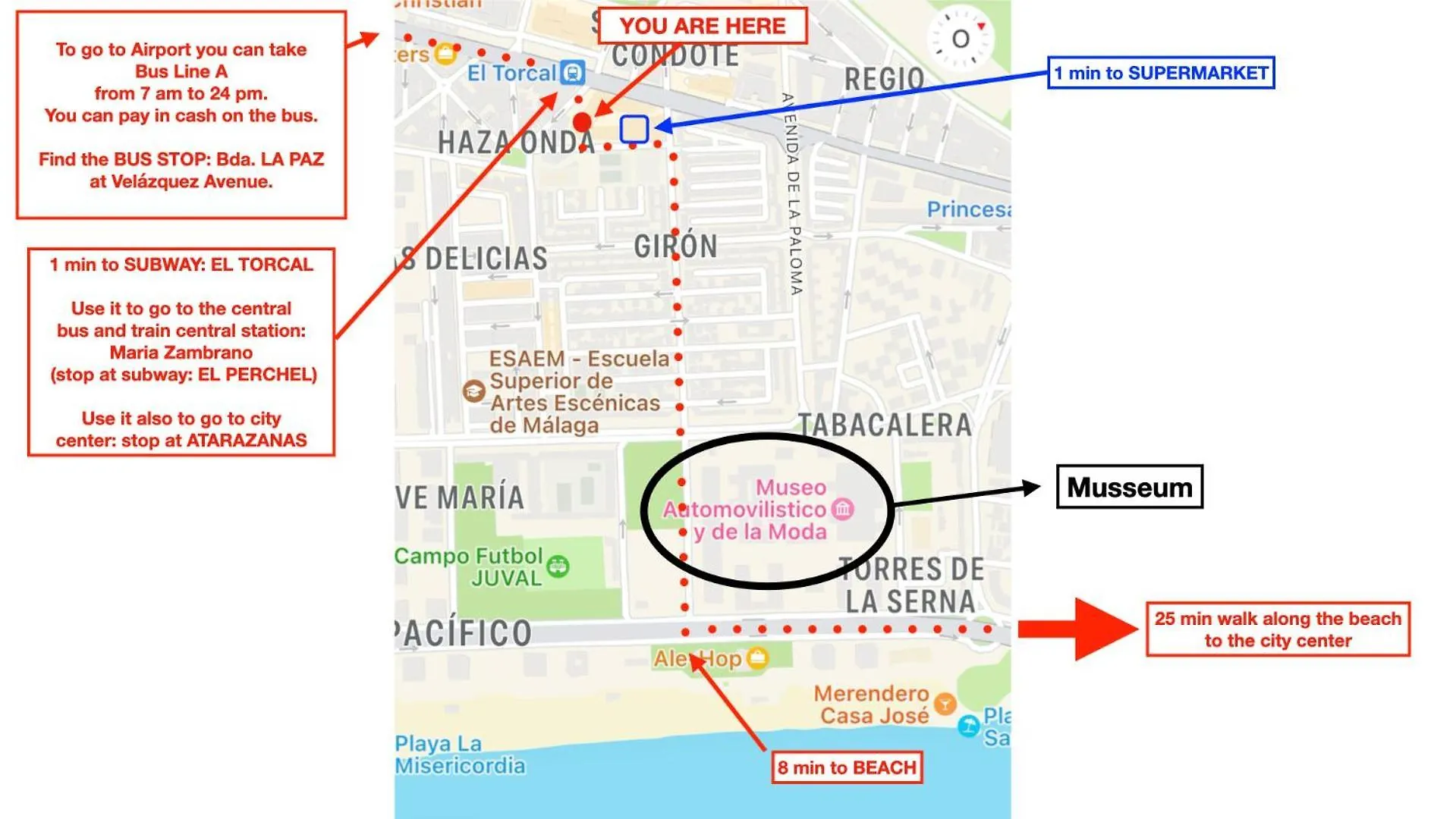 Completo Y Bello Apartamento En Malaga Spain